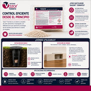 Vazor Termite Diflubenzuron 0,25% sistema de cebo para eliminar colonias de termitas subterráneas