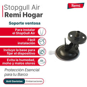 Ventosa para superficies lisas - Stopgull Air - Remi Hogar