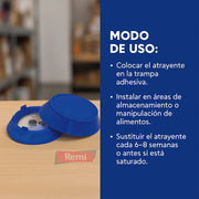 Trampa para insectos de productos almacenados con feromonas - Xlure MST - Remi Hogar