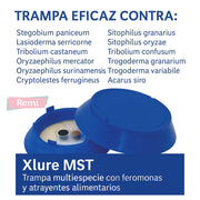 Trampa para insectos de productos almacenados con feromonas - Xlure MST - Remi Hogar