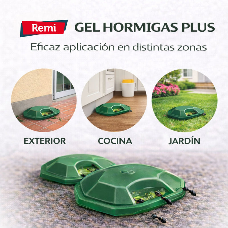 Pack 4 Trampas Gel Hormigas Plus - Remi Hogar - Remi Hogar
