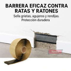 Cinta antiroedores de acero inoxidable - Rat Tape - Remi Hogar