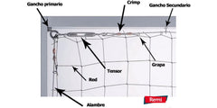 Red Ignífuga Paloma - 10m x 10m - 5 cm (Bajo Pedido) - Remi Hogar - Remi Hogar