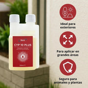 Insecticida Acaricida Concentrado Emulsionable Cipermetrina - Remi Hogar - Remi Hogar