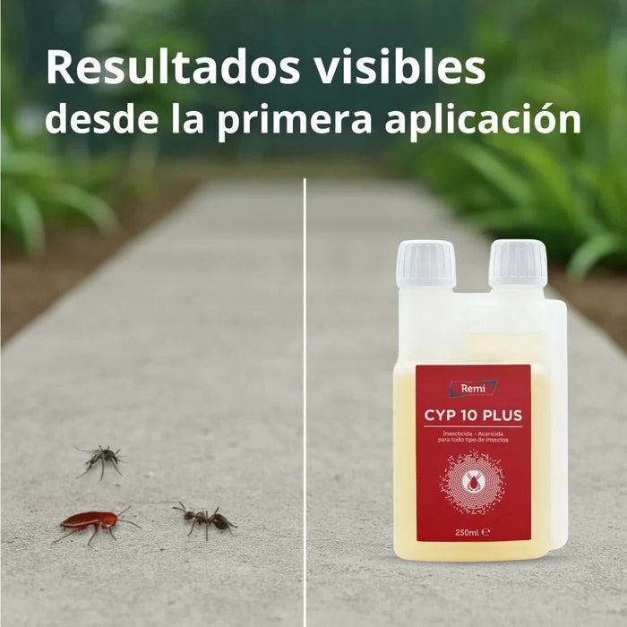 Inseticida Acaricida Concentrado CYP 10 PLUS - Remi Hogar