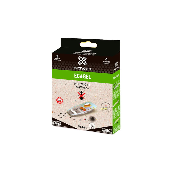 Trampa Insecticida Hormigas ECOGEL - Novar - Remi Hogar