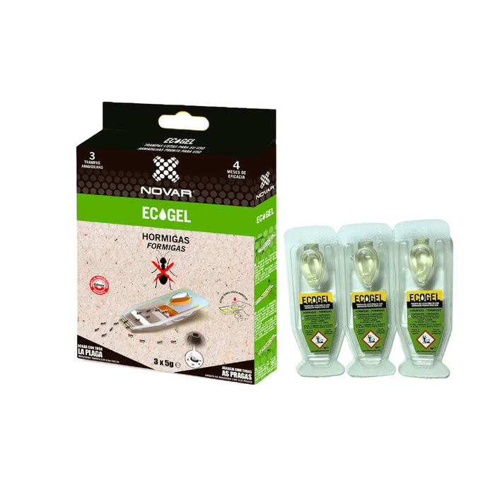 Trampa Insecticida Hormigas ECOGEL - Novar - Remi Hogar