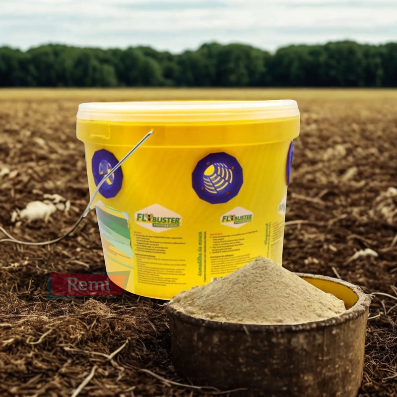 Trampa ecológica para moscas con atrayente biológico en polvo - Flybuster - Remi Hogar