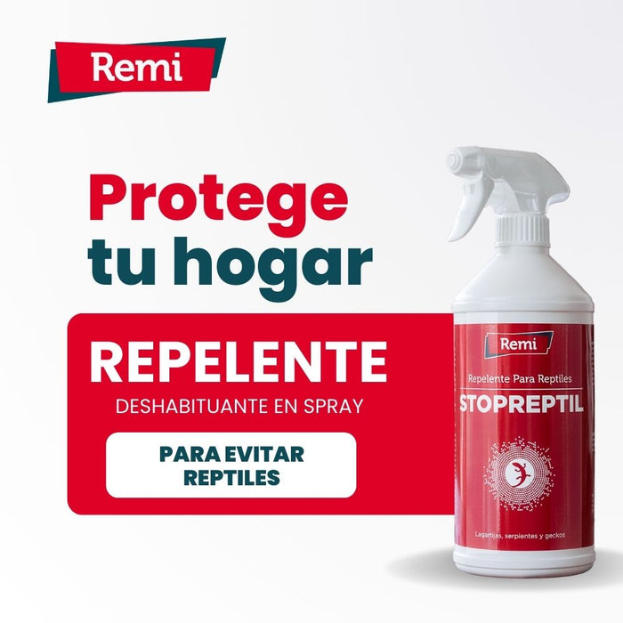 Stopreptil - Spray repelente natural de serpientes, lagartijas y salamanquesas 750 ml