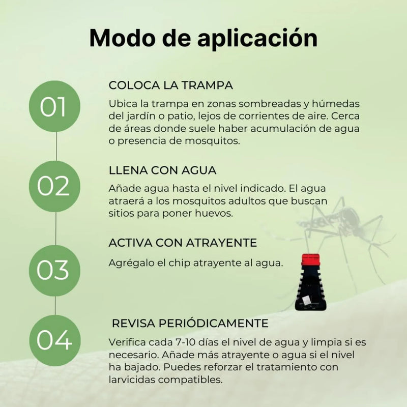 Inz - Eco Mosquito Trampa Ecológica - Remi Hogar