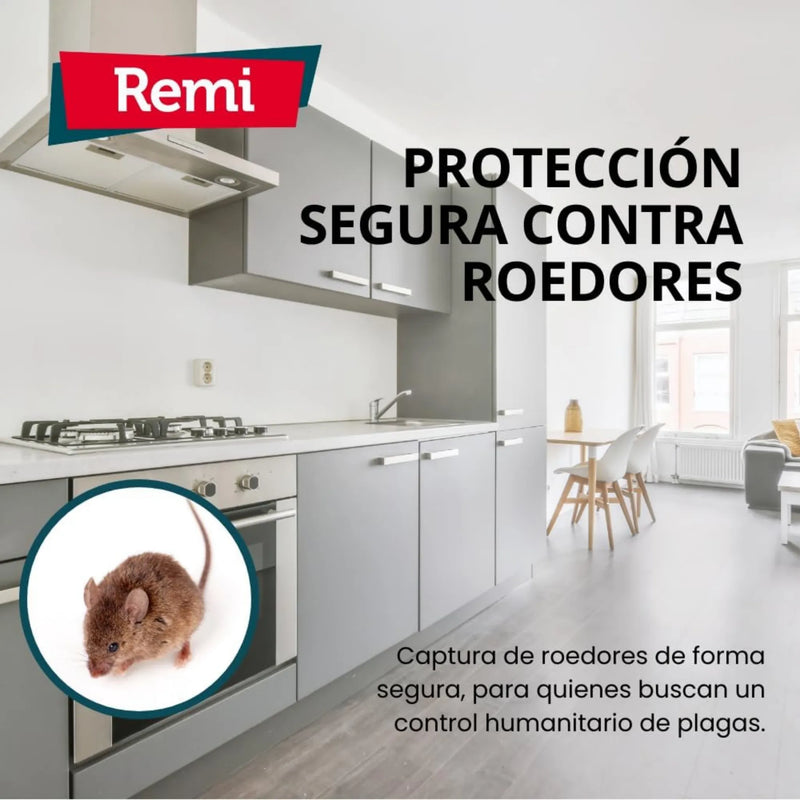 Jaula Captura Ratas y Ratones - Remi Hogar - Remi Hogar