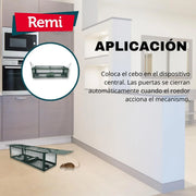 Jaula Captura Ratas y Ratones - Remi Hogar - Remi Hogar