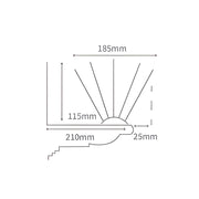 Pinchos Anti palomas E - 50 Policarbonato (1 metro) - Remi Hogar - Remi Hogar