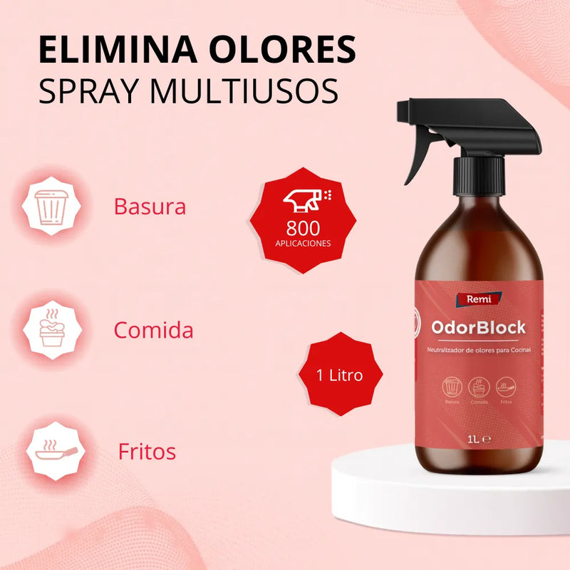 Neutralizador de olores para cocinas pensado para combatir olores persistentes