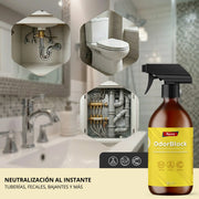 Neutralizador de olores para baños pensado para combatir malos olores persistentes