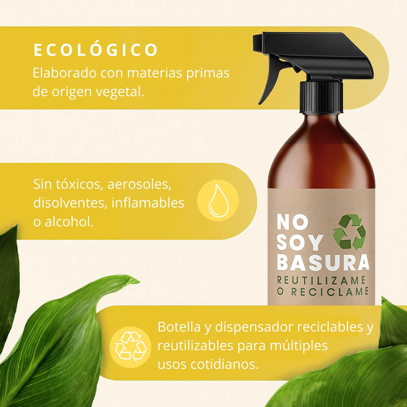 Neutralizador de olores para baños pensado para combatir malos olores persistentes