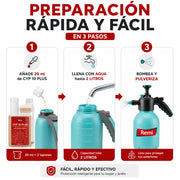 Pack Insecticida Concentrado con cipermetrina y pulverizador