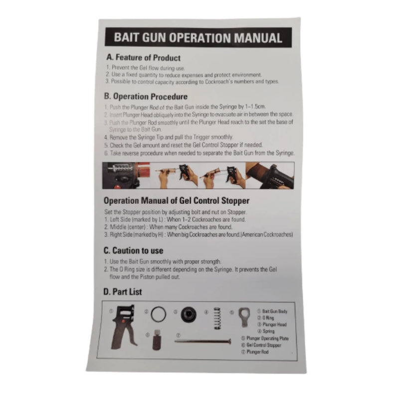 Pistola aplicadora de gel - Remi Hogar