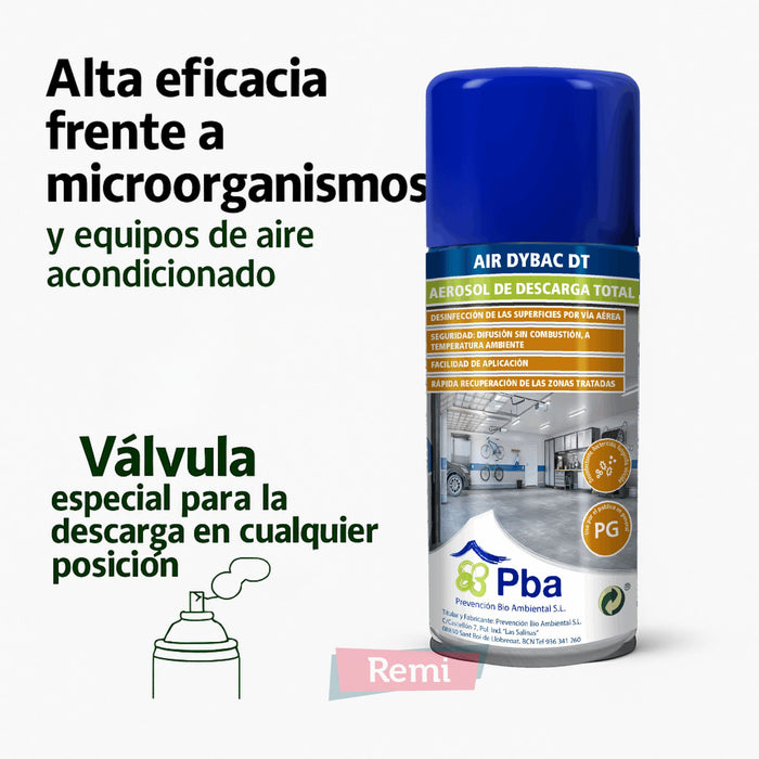 Air Dybac DT 100 ml - Desinfectante en aerosol