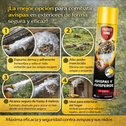 Insecticida Espuma Avispas de largo alcance - Protect Home - Remi Hogar