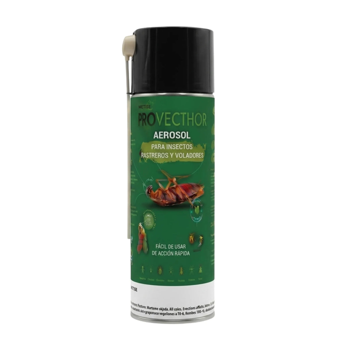Provecthor aerosol insecticida con efecto inmovilizador tipo tela de araña