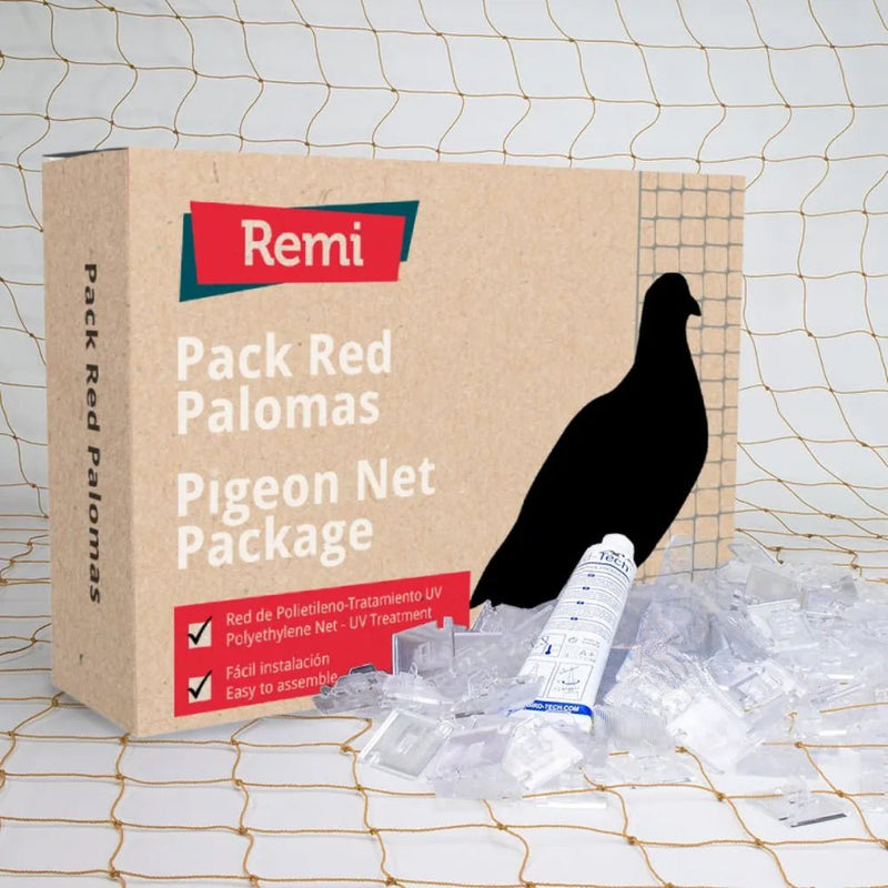 Pack Red y Clips Anti Palomas - Remi Hogar - Remi Hogar