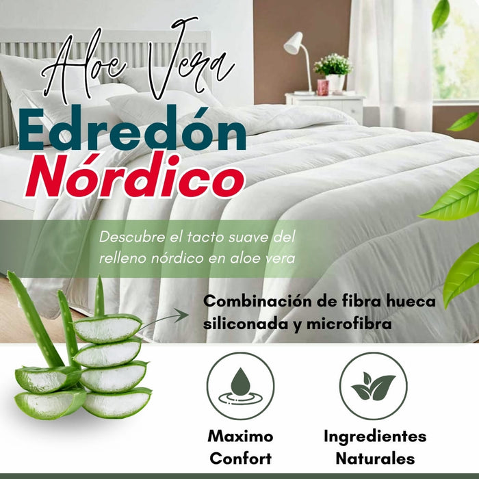 Edredom Cheio de Fibra de Aloe Vera