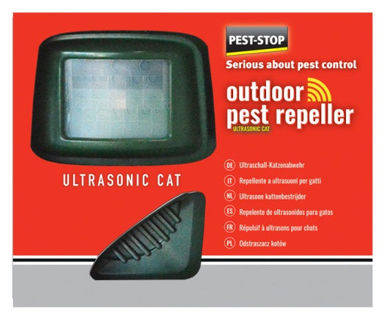 Repelente ultrassônico para gatos - Pest-Stop