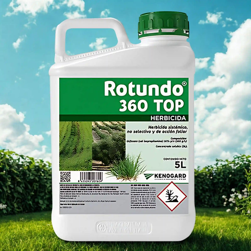 Rotundo 360 Top – Herbicida sistémico Glifosato 36% - Remi Hogar