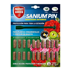 Sanium Pin Insecticida sistémico con fertilizante para plantas - Remi Hogar