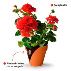 Sanium Pin Insecticida sistémico con fertilizante para plantas - Remi Hogar