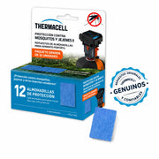 Thermacell PT-19 Recambio Backpacker 48 Horas | 12 Pastillas Antimosquitos con Citriodiol