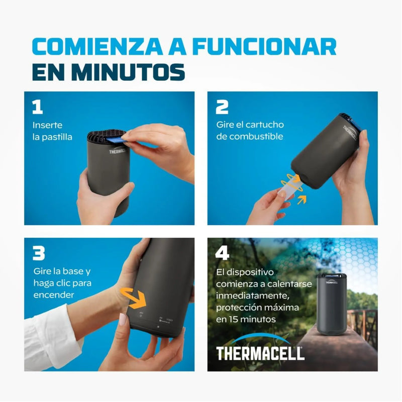 Recambio Thermacell 120 horas para dispositivos antimosquitos