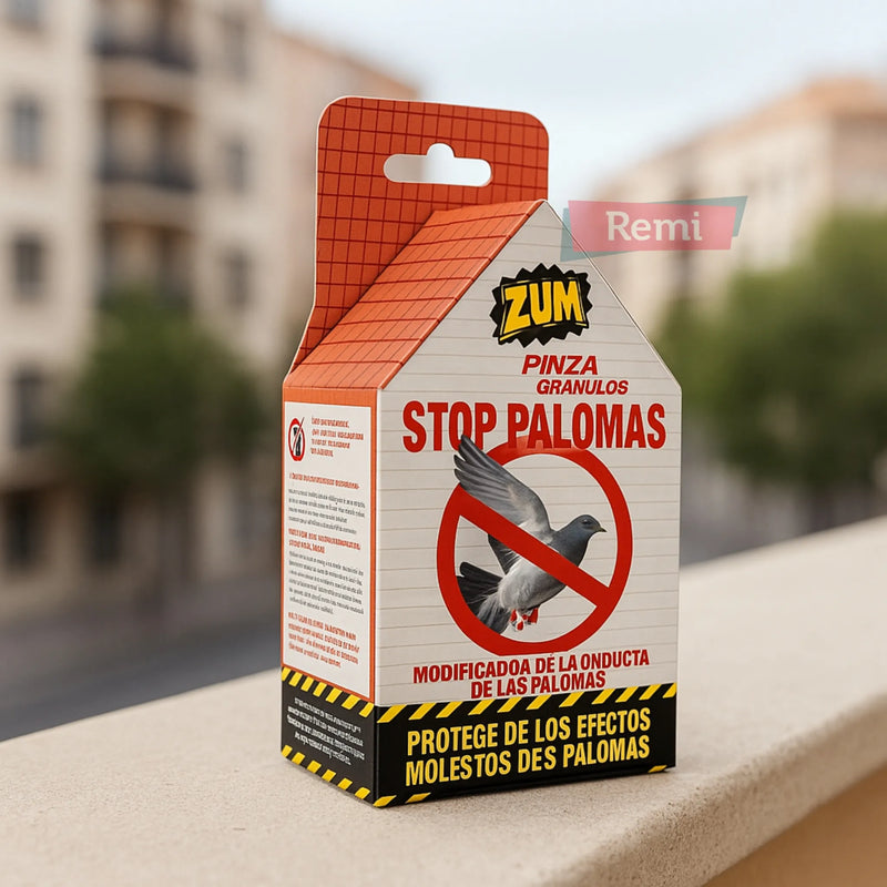 Pinza Gránulos Stop Palomas - Zum - Remi Hogar
