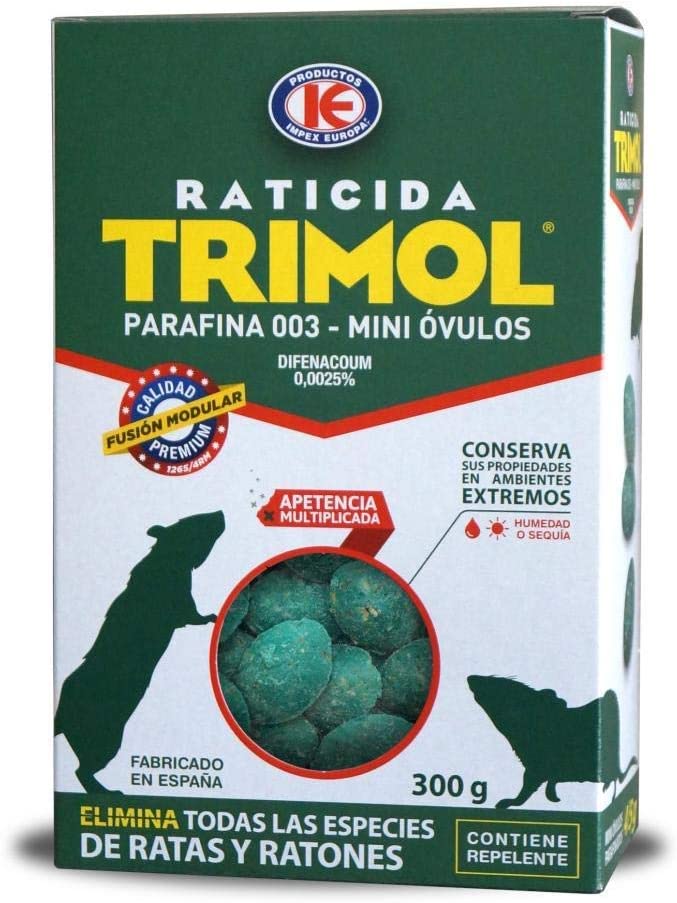 Isca Roticida para Ratos Mini Ovule - Trimol