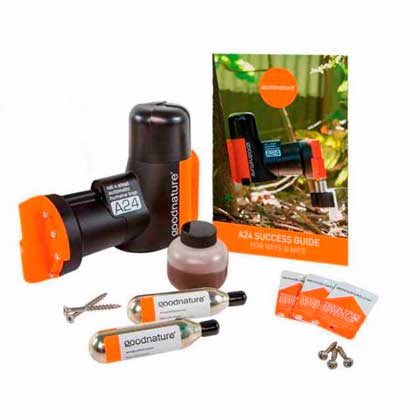 Kit Armadilha para Ratos e Ratos com Contador Goodnature A24 - Goodnature